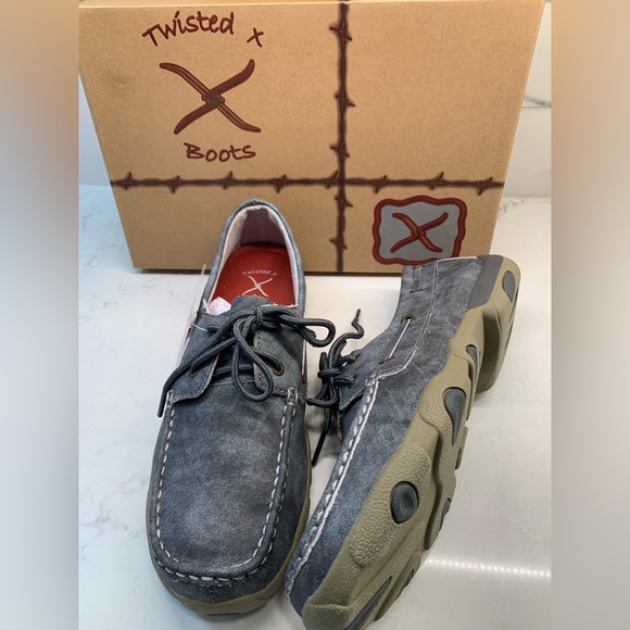 Twisted X Shoes - NEW Twisted X Women’s Driving Moccasin Loafers Shoes Size 10 M